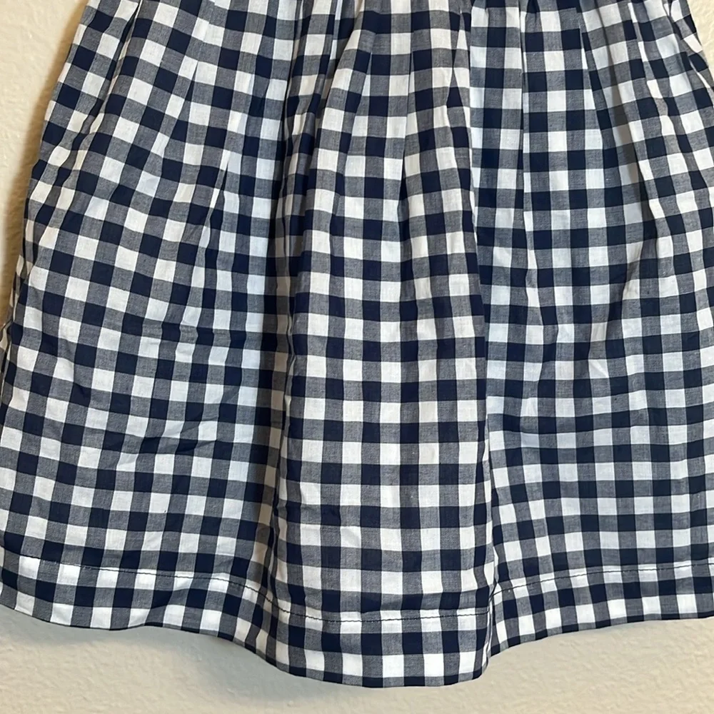 NWT Gymboree Navy Plaid Baby Dress